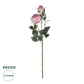 GloboStar® Artificial Garden PINK DAMASK CLIMBING ROSE BRANCH 21199 Τεχνητό Διακοσμητικό Κλαδί Τριαντάφυλλο Σαμπανιζέ Y55cm GloboStar® Artificial Garden PINK DAMASK CLIMBING ROSE BRANCH 21199 Τεχνητό Διακοσμητικό Κλαδί Τριαντάφυλλο Σαμπανιζέ Y55cm