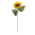 GloboStar® Artificial Garden YELLOW SUNFLOWER BRANCH 21112 Τεχνητό Διακοσμητικό Κλαδί Ηλιοτρόπιο Κίτρινο Y50cm GloboStar® Artificial Garden YELLOW SUNFLOWER BRANCH 21112 Τεχνητό Διακοσμητικό Κλαδί Ηλιοτρόπιο Κίτρινο Y50cm