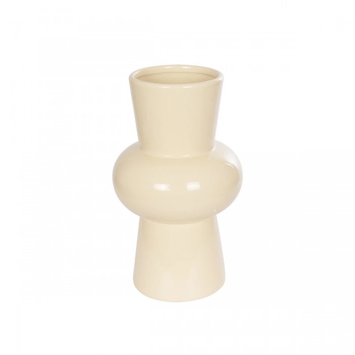 GloboStar® Artificial Garden DESERT 21258 Διακοσμητικό Κεραμικό Βάζo Μπεζ Π14 x Μ14 x Υ25 cm GloboStar® Artificial Garden DESERT 21258 Διακοσμητικό Κεραμικό Βάζo Μπεζ Π14 x Μ14 x Υ25 cm