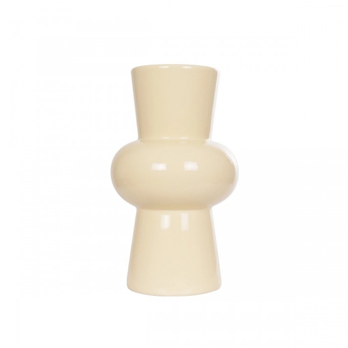 GloboStar® Artificial Garden DESERT 21258 Διακοσμητικό Κεραμικό Βάζo Μπεζ Π14 x Μ14 x Υ25 cm GloboStar® Artificial Garden DESERT 21258 Διακοσμητικό Κεραμικό Βάζo Μπεζ Π14 x Μ14 x Υ25 cm