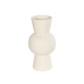 GloboStar® Artificial Garden BANGKOK 21274 Διακοσμητικό Κεραμικό Βάζο Μπεζ Μ12.5 x Π12.5 x Υ23cm GloboStar® Artificial Garden BANGKOK 21274 Διακοσμητικό Κεραμικό Βάζο Μπεζ Μ12.5 x Π12.5 x Υ23cm