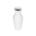 GloboStar® Artificial Garden MALVINA 21285 Διακοσμητικό Κεραμικό Βάζo Λευκό Π10 x Μ10 x Υ24cm GloboStar® Artificial Garden MALVINA 21285 Διακοσμητικό Κεραμικό Βάζo Λευκό Π10 x Μ10 x Υ24cm