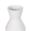GloboStar® Artificial Garden MALVINA 21285 Διακοσμητικό Κεραμικό Βάζo Λευκό Π10 x Μ10 x Υ24cm GloboStar® Artificial Garden MALVINA 21285 Διακοσμητικό Κεραμικό Βάζo Λευκό Π10 x Μ10 x Υ24cm