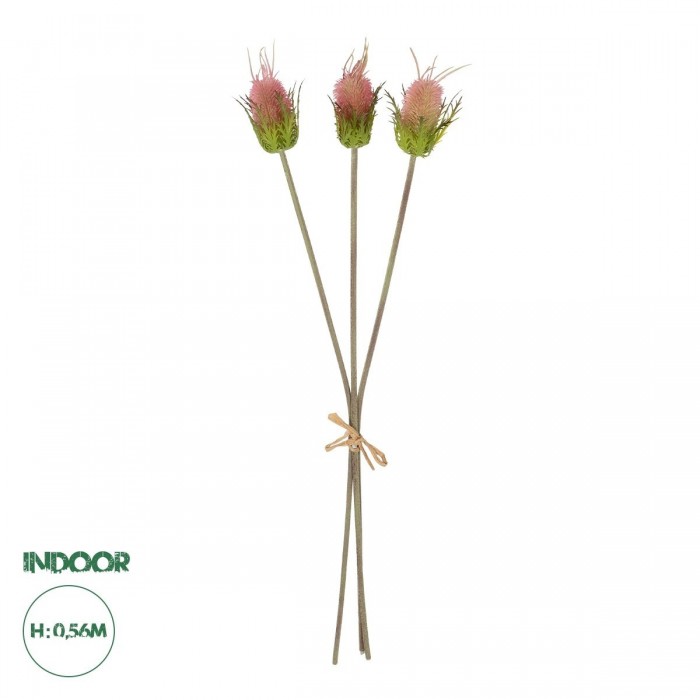 GloboStar® Artificial Garden PINK VELVET FRUIT BOUQET 21377 Τεχνητό Διακοσμητικό Μπουκέτο Βερμπάσκο Y56cm GloboStar® Artificial Garden PINK VELVET FRUIT BOUQET 21377 Τεχνητό Διακοσμητικό Μπουκέτο Βερμπάσκο Y56cm