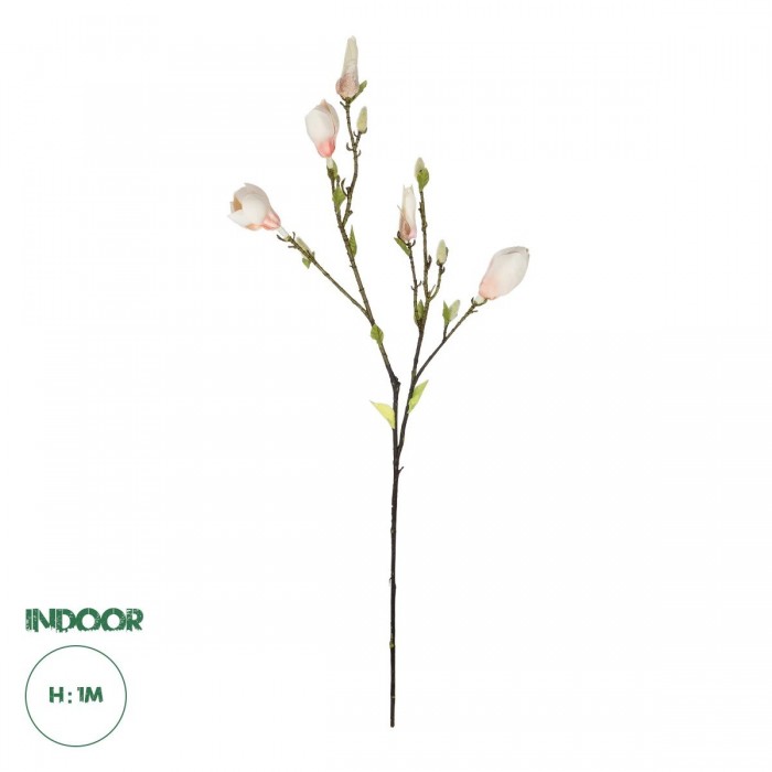 GloboStar® Artificial Garden CHAMPAGNE MAGNOLIA BRANCH 21423 Τεχνητό Διακοσμητικό Κλαδί Σαμπανί Μανόλια Y100cm GloboStar® Artificial Garden CHAMPAGNE MAGNOLIA BRANCH 21423 Τεχνητό Διακοσμητικό Κλαδί Σαμπανί Μανόλια Y100cm