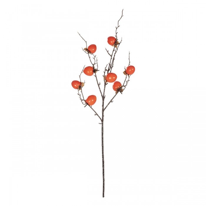 GloboStar® Artificial Garden ORANGE PERSIMMON FRUIT BRANCH 21438 Τεχνητό Διακοσμητικό Πορτοκαλί Κλαδί Λωτός Y83cm GloboStar® Artificial Garden ORANGE PERSIMMON FRUIT BRANCH 21438 Τεχνητό Διακοσμητικό Πορτοκαλί Κλαδί Λωτός Y83cm
