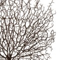 GloboStar® Artificial Garden BROWN CORAL BRANCH 21467 Τεχνητό Διακοσμητικό Κλαδί Καφέ Koράλι Y49cm