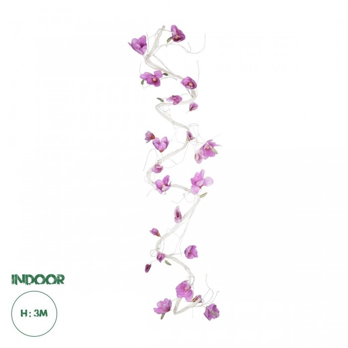 GloboStar® Artificial Garden MAGNOLIA FLOWER VINE 21471 Τεχνητό Διακοσμητικό Φυτό Λευκή & Ροζ Μανόλια Μ20 x Π20 x Υ300cm GloboStar® Artificial Garden MAGNOLIA FLOWER VINE 21471 Τεχνητό Διακοσμητικό Φυτό Λευκή & Ροζ Μανόλια Μ20 x Π20 x Υ300cm