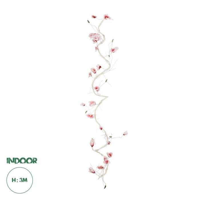 GloboStar® Artificial Garden MANGOLIA FLOWER VINE 21473 Τεχνητό Διακοσμητικό Κλαδί Μανόλιας Y300cm GloboStar® Artificial Garden MANGOLIA FLOWER VINE 21473 Τεχνητό Διακοσμητικό Κλαδί Μανόλιας Y300cm