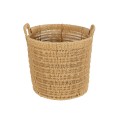 GloboStar® Artificial Garden BARBADOS 21499 Διακοσμητικό Πλεκτό Καλάθι - Κασπώ Γλάστρα - Flower Pot Μπεζ Μ28 x Π28 x Υ26cm GloboStar® Artificial Garden BARBADOS 21499 Διακοσμητικό Πλεκτό Καλάθι - Κασπώ Γλάστρα - Flower Pot Μπεζ Μ28 x Π28 x Υ26cm