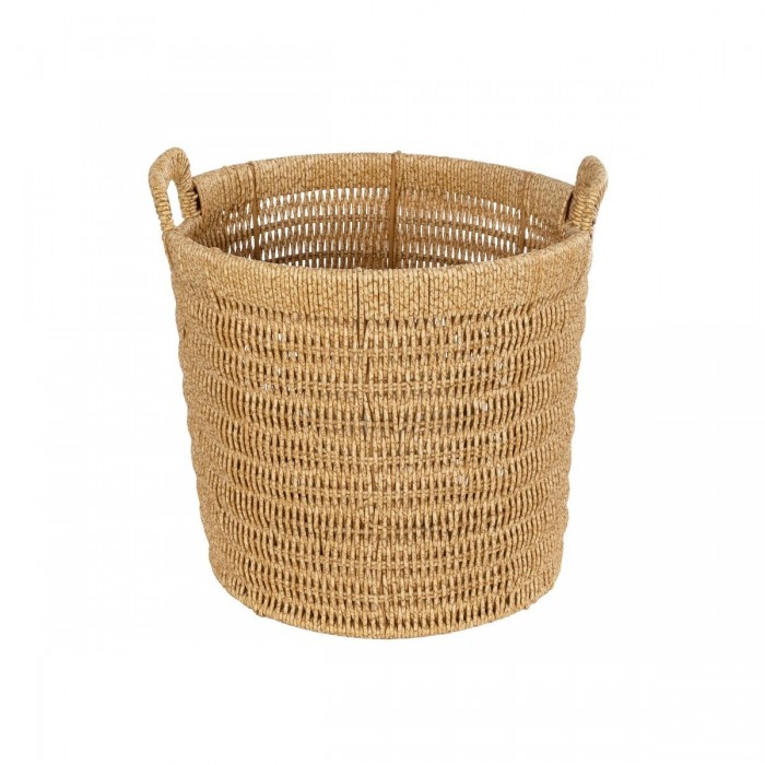 GloboStar® Artificial Garden BARBADOS 21499 Διακοσμητικό Πλεκτό Καλάθι - Κασπώ Γλάστρα - Flower Pot Μπεζ Μ28 x Π28 x Υ26cm GloboStar® Artificial Garden BARBADOS 21499 Διακοσμητικό Πλεκτό Καλάθι - Κασπώ Γλάστρα - Flower Pot Μπεζ Μ28 x Π28 x Υ26cm