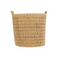 GloboStar® Artificial Garden BARBADOS 21499 Διακοσμητικό Πλεκτό Καλάθι - Κασπώ Γλάστρα - Flower Pot Μπεζ Μ28 x Π28 x Υ26cm GloboStar® Artificial Garden BARBADOS 21499 Διακοσμητικό Πλεκτό Καλάθι - Κασπώ Γλάστρα - Flower Pot Μπεζ Μ28 x Π28 x Υ26cm