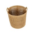 GloboStar® Artificial Garden BARBADOS 21499 Διακοσμητικό Πλεκτό Καλάθι - Κασπώ Γλάστρα - Flower Pot Μπεζ Μ28 x Π28 x Υ26cm GloboStar® Artificial Garden BARBADOS 21499 Διακοσμητικό Πλεκτό Καλάθι - Κασπώ Γλάστρα - Flower Pot Μπεζ Μ28 x Π28 x Υ26cm