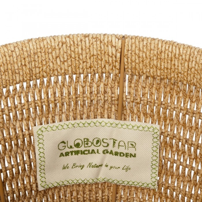 GloboStar® Artificial Garden BARBADOS 21499 Διακοσμητικό Πλεκτό Καλάθι - Κασπώ Γλάστρα - Flower Pot Μπεζ Μ28 x Π28 x Υ26cm GloboStar® Artificial Garden BARBADOS 21499 Διακοσμητικό Πλεκτό Καλάθι - Κασπώ Γλάστρα - Flower Pot Μπεζ Μ28 x Π28 x Υ26cm