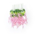 GloboStar® Artificial Garden PALE PINK WISTERIA FLOWER BRANCH 21511 Σετ 12 Τεχνητά Διακοσμητικά κλαδιά Βιστέριας Απαλό Ροζ Φ45 x Υ120cm GloboStar® Artificial Garden PALE PINK WISTERIA FLOWER BRANCH 21511 Σετ 12 Τεχνητά Διακοσμητικά κλαδιά Βιστέριας Απαλό Ροζ Φ45 x Υ120cm