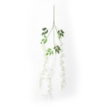 GloboStar® Artificial Garden WHITE WISTERIA FLOWER BRANCH 21513 Σετ 12 Τεχνητά Διακοσμητικά κλαδιά Βιστέριας Λευκό Φ45 x Υ120cm GloboStar® Artificial Garden WHITE WISTERIA FLOWER BRANCH 21513 Σετ 12 Τεχνητά Διακοσμητικά κλαδιά Βιστέριας Λευκό Φ45 x Υ120cm