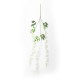 GloboStar® Artificial Garden WHITE WISTERIA FLOWER BRANCH 21513 Σετ 12 Τεχνητά Διακοσμητικά κλαδιά Βιστέριας Λευκό Φ45 x Υ120cm GloboStar® Artificial Garden WHITE WISTERIA FLOWER BRANCH 21513 Σετ 12 Τεχνητά Διακοσμητικά κλαδιά Βιστέριας Λευκό Φ45 x Υ120cm