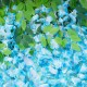 GloboStar® Artificial Garden BLUE WISTERIA FLOWER BRANCH 21515 Σετ 12 Τεχνητά Διακοσμητικά κλαδιά Βιστέριας Μπλέ Φ45 x Υ120cm
