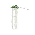 GloboStar® Artificial Garden WHITE WISTERIA FLOWER BRANCH 21516 Τεχνητό Διακοσμητικό κλαδί Βιστέρια Λευκό Φ45 x Υ120cm GloboStar® Artificial Garden WHITE WISTERIA FLOWER BRANCH 21516 Τεχνητό Διακοσμητικό κλαδί Βιστέρια Λευκό Φ45 x Υ120cm