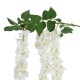 GloboStar® Artificial Garden WHITE WISTERIA FLOWER BRANCH 21516 Τεχνητό Διακοσμητικό κλαδί Βιστέρια Λευκό Φ45 x Υ120cm GloboStar® Artificial Garden WHITE WISTERIA FLOWER BRANCH 21516 Τεχνητό Διακοσμητικό κλαδί Βιστέρια Λευκό Φ45 x Υ120cm