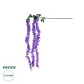 GloboStar® Artificial Garden PURPLE WISTERIA FLOWER BRANCH 21517 Τεχνητό Διακοσμητικό κλαδί Βιστέρια Μωβ Φ45 x Υ120cm GloboStar® Artificial Garden PURPLE WISTERIA FLOWER BRANCH 21517 Τεχνητό Διακοσμητικό κλαδί Βιστέρια Μωβ Φ45 x Υ120cm