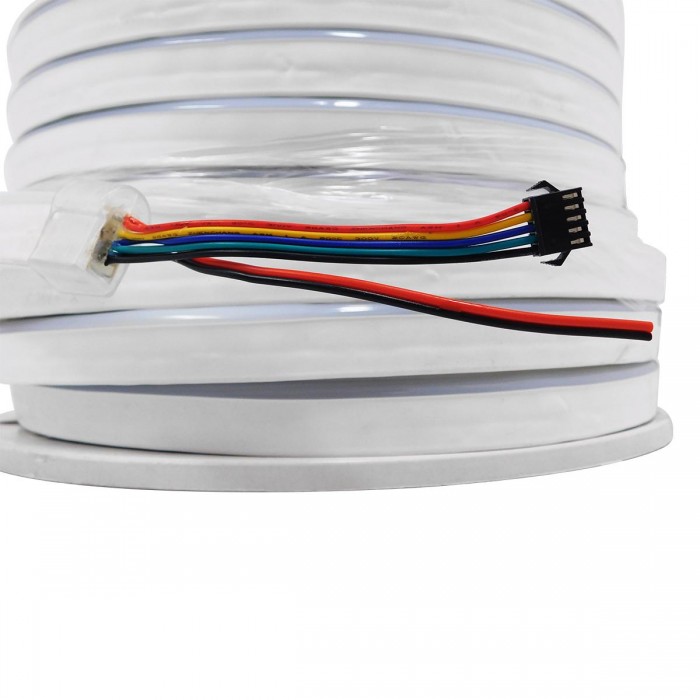 NEON FLEX LED 1m 15W/m 24V 60 SMD/m 5050 SMD 1200lm/m 120° Αδιάβροχη IP66 Digital Magic DMX Addressable UCS512C3 RGB Dimmable GloboStar 22627 NEON FLEX LED 1m 15W/m 24V 60 SMD/m 5050 SMD 1200lm/m 120° Αδιάβροχη IP66 Digital Magic DMX Addressable UCS512C3 RGB Dimmable GloboStar 22627