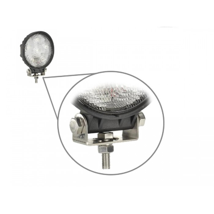Προβολέας LED Εργασίας Στρογγυλός 27W 10-30V 3780lm 30° Αδιάβροχος IP65 Ψυχρό Λευκό 6000k GloboStar 30000 Προβολέας LED Εργασίας Στρογγυλός 27W 10-30V 3780lm 30° Αδιάβροχος IP65 Ψυχρό Λευκό 6000k GloboStar 30000