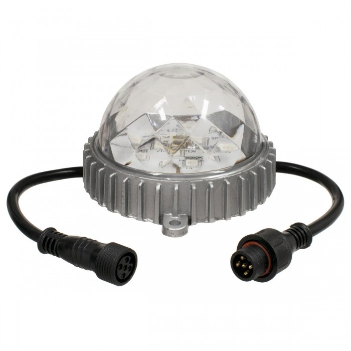 GloboStar® 30547 Ψηφιακό LED Module GENIUS DMX512 Addressable 5W 400 lm 320° DC 24V Αδιάβροχο IP68 RGB Φ12 x Υ7cm GloboStar® 30547 Ψηφιακό LED Module GENIUS DMX512 Addressable 5W 400 lm 320° DC 24V Αδιάβροχο IP68 RGB Φ12 x Υ7cm