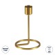 GloboStar® EVELYN 35106 Κηροπήγιο Μεταλλικό Χρυσό Φ9.5 x Υ15cm GloboStar® EVELYN 35106 Κηροπήγιο Μεταλλικό Χρυσό Φ9.5 x Υ15cm