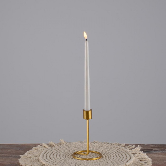 GloboStar® EVELYN 35106 Κηροπήγιο Μεταλλικό Χρυσό Φ9.5 x Υ15cm GloboStar® EVELYN 35106 Κηροπήγιο Μεταλλικό Χρυσό Φ9.5 x Υ15cm