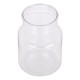GloboStar® GRACE 35607 Διακοσμητικό Βάζο Πλαστικό Διάφανο Φ8.5 x Υ12cm