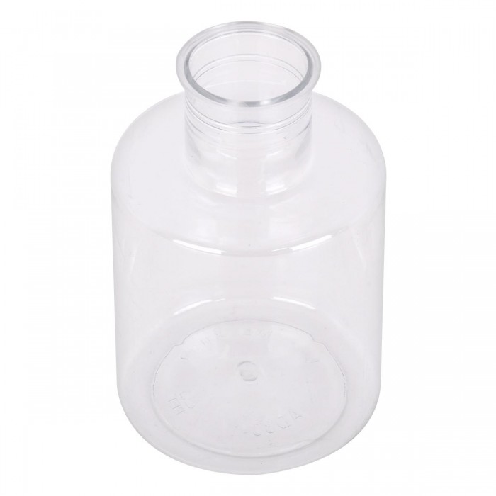 GloboStar® GRACE 35608 Διακοσμητικό Βάζο Πλαστικό Διάφανο Φ7 x Υ11cm