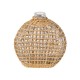 GloboStar® MANDY 35624 Διακοσμητικό Βάζο Γυάλινο Διάφανο με Μπαμπού Μ10.5 x Π4 x Υ11cm GloboStar® MANDY 35624 Διακοσμητικό Βάζο Γυάλινο Διάφανο με Μπαμπού Μ10.5 x Π4 x Υ11cm