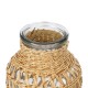 GloboStar® MANDY 35628 Διακοσμητικό Βάζο Γυάλινο Διάφανο με Μπαμπού Φ10.5 x Υ20cm GloboStar® MANDY 35628 Διακοσμητικό Βάζο Γυάλινο Διάφανο με Μπαμπού Φ10.5 x Υ20cm