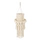 GloboStar® 36200 ETHIOPIA Καπέλο Φωτιστικού Boho - Μακραμέ Πλεκτό Χειροποίητο Μπεζ Υφασμάτινο με Σχοινί Φ30 x Υ90cm GloboStar® 36200 ETHIOPIA Καπέλο Φωτιστικού Boho - Μακραμέ Πλεκτό Χειροποίητο Μπεζ Υφασμάτινο με Σχοινί Φ30 x Υ90cm