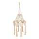 GloboStar® 36201 MOROCCO Καπέλο Φωτιστικού Boho - Μακραμέ Πλεκτό Χειροποίητο Μπεζ Υφασμάτινο με Σχοινί Φ30 x Υ70cm GloboStar® 36201 MOROCCO Καπέλο Φωτιστικού Boho - Μακραμέ Πλεκτό Χειροποίητο Μπεζ Υφασμάτινο με Σχοινί Φ30 x Υ70cm