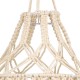 GloboStar® 36201 MOROCCO Καπέλο Φωτιστικού Boho - Μακραμέ Πλεκτό Χειροποίητο Μπεζ Υφασμάτινο με Σχοινί Φ30 x Υ70cm GloboStar® 36201 MOROCCO Καπέλο Φωτιστικού Boho - Μακραμέ Πλεκτό Χειροποίητο Μπεζ Υφασμάτινο με Σχοινί Φ30 x Υ70cm