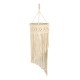 GloboStar® 36203 TUNISIA Καπέλο Φωτιστικού Boho - Μακραμέ Πλεκτό Χειροποίητο Μπεζ Υφασμάτινο με Σχοινί Φ30 x Υ120cm GloboStar® 36203 TUNISIA Καπέλο Φωτιστικού Boho - Μακραμέ Πλεκτό Χειροποίητο Μπεζ Υφασμάτινο με Σχοινί Φ30 x Υ120cm
