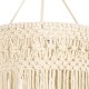 GloboStar® 36203 TUNISIA Καπέλο Φωτιστικού Boho - Μακραμέ Πλεκτό Χειροποίητο Μπεζ Υφασμάτινο με Σχοινί Φ30 x Υ120cm GloboStar® 36203 TUNISIA Καπέλο Φωτιστικού Boho - Μακραμέ Πλεκτό Χειροποίητο Μπεζ Υφασμάτινο με Σχοινί Φ30 x Υ120cm