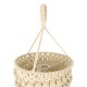 GloboStar® 36205 UGANDA Καπέλο Φωτιστικού Boho - Μακραμέ Πλεκτό Χειροποίητο Μπεζ Υφασμάτινο με Σχοινί Φ25 x Υ70cm GloboStar® 36205 UGANDA Καπέλο Φωτιστικού Boho - Μακραμέ Πλεκτό Χειροποίητο Μπεζ Υφασμάτινο με Σχοινί Φ25 x Υ70cm