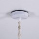GloboStar® ZAMBIA 36208 Boho Κρεμαστό Φωτιστικό Μακραμέ Μονόφωτο 1 x E27 IP20 Μπεζ Ύφασμα - Μ30 x Π30 x Υ60cm GloboStar® ZAMBIA 36208 Boho Κρεμαστό Φωτιστικό Μακραμέ Μονόφωτο 1 x E27 IP20 Μπεζ Ύφασμα - Μ30 x Π30 x Υ60cm