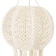 GloboStar® 36214 EGYPT Καπέλο Φωτιστικού Boho - Μακραμέ Πλεκτό Χειροποίητο Μπεζ Υφασμάτινο με Σχοινί Φ30 x Υ75cm GloboStar® 36214 EGYPT Καπέλο Φωτιστικού Boho - Μακραμέ Πλεκτό Χειροποίητο Μπεζ Υφασμάτινο με Σχοινί Φ30 x Υ75cm