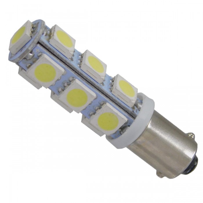 Λαμπτήρας LED Ba9s με 13 SMD 5050 Ψυχρό Λευκό GloboStar 37341 Λαμπτήρας LED Ba9s με 13 SMD 5050 Ψυχρό Λευκό GloboStar 37341