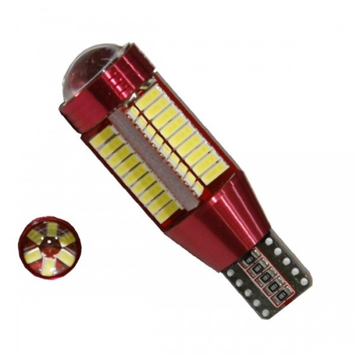Λαμπτήρας LED T10 Can Bus με 78 SMD 4014 12v 6000k GloboStar 40192 Λαμπτήρας LED T10 Can Bus με 78 SMD 4014 12v 6000k GloboStar 40192