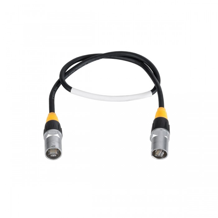 GLOBOSTAR® 41037 Καλώδιο Σύνδεσης Σήματος CAT6 Ethercon για Οθόνες LED Video Wall Αδιάβροχο IP65 - Μ75 x Π2.1 x Υ2.1cm