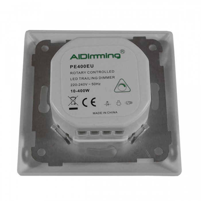 LED Dimmer Τοίχου 220v (400w) Trailing Edge GloboStar 50030 LED Dimmer Τοίχου 220v (400w) Trailing Edge GloboStar 50030