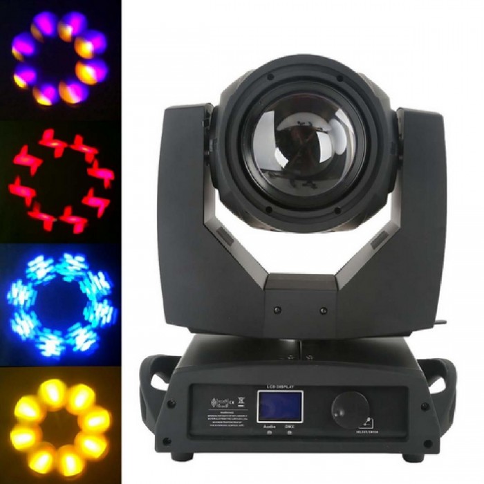 Κινούμενη Ρομποτική Κεφαλή Apollo BEAM Rainbow Effect Osram YODN 7R RGBW 230W 230V Zoom 0° - 3.8° GloboStar 51115 Κινούμενη Ρομποτική Κεφαλή Apollo BEAM Rainbow Effect Osram YODN 7R RGBW 230W 230V Zoom 0° - 3.8° GloboStar 51115