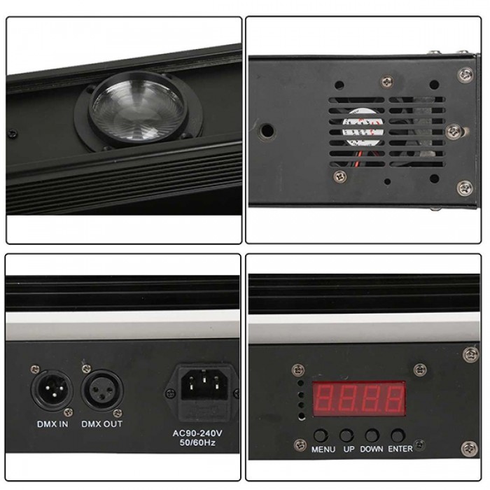 Επαγγελματική Κινούμενη Ρομποτική Κεφαλή SPIDER Super Beam CREE Prism LED 160W 230V 3° DMX512 RGBW GloboStar 51132 Επαγγελματική Κινούμενη Ρομποτική Κεφαλή SPIDER Super Beam CREE Prism LED 160W 230V 3° DMX512 RGBW GloboStar 51132