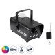 GloboStar® 51143 Επαγγελματική Μηχανή Fog Machine - Εφέ Καπνού 600W AC 220V-240V 1L On/Off & Ασύρματο Χειριστήριο - Μαύρο - L24 x W10.5 x H13cm GloboStar® 51143 Επαγγελματική Μηχανή Fog Machine - Εφέ Καπνού 600W AC 220V-240V 1L On/Off & Ασύρματο Χειριστήριο - Μαύρο - L24 x W10.5 x H13cm