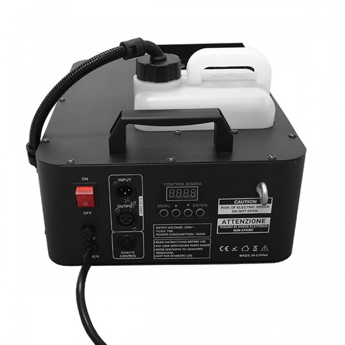 Επαγγελματική Μηχανή Καπνού DMX512 με CREE LED 1500W 230V 2.5L RGBW με Ασύρματο Χειριστήριο GloboStar 51144 Επαγγελματική Μηχανή Καπνού DMX512 με CREE LED 1500W 230V 2.5L RGBW με Ασύρματο Χειριστήριο GloboStar 51144